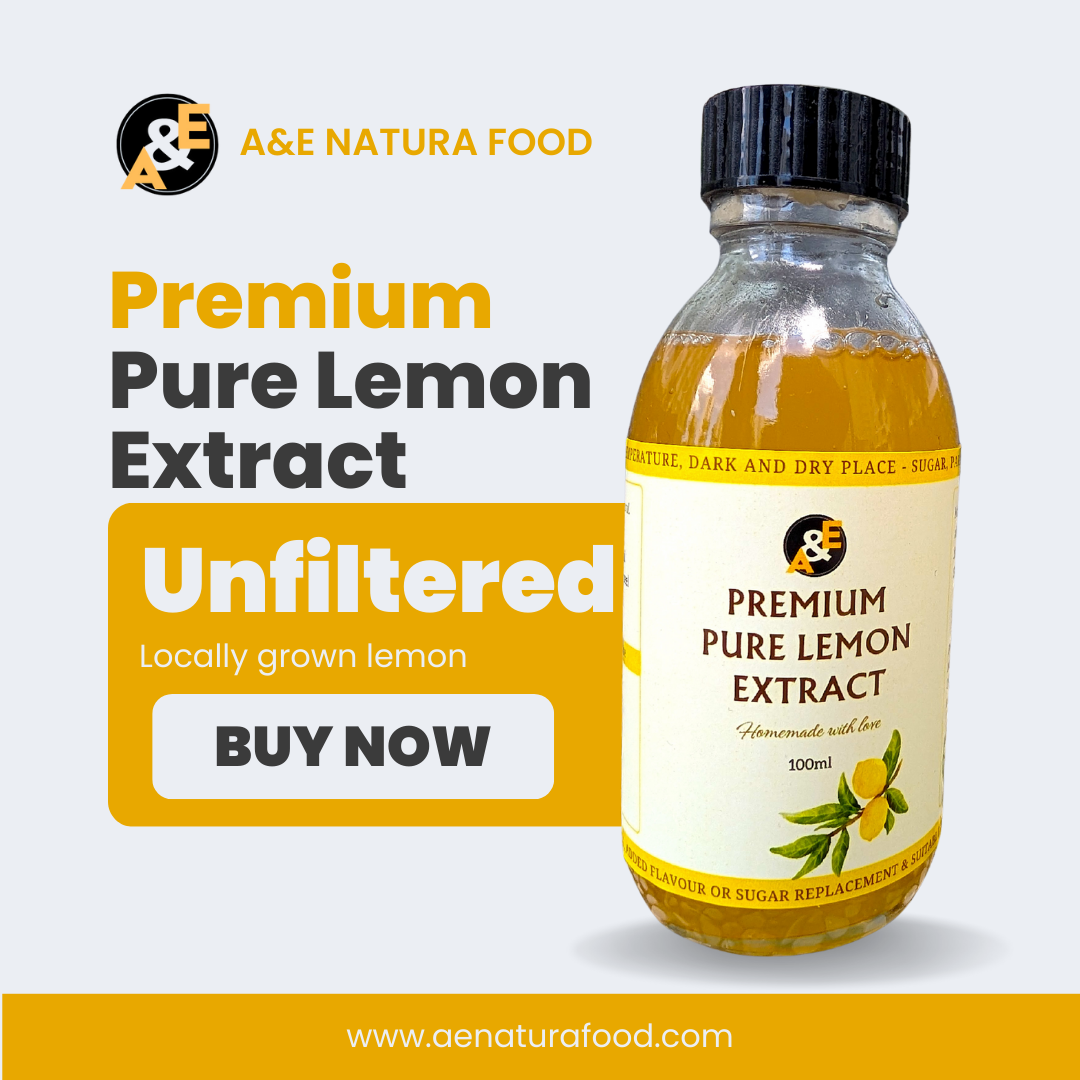 Premium Pure Lemon Extract (Cold processed)